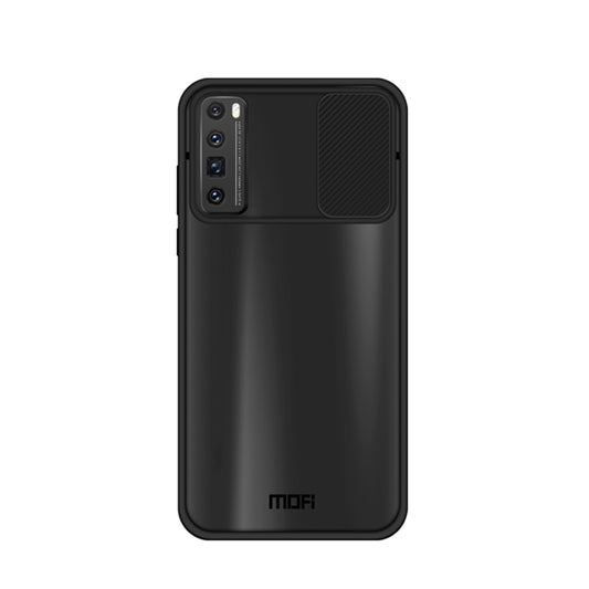 For Huawei nova 7 Pro MOFI Xing Dun Series PC + TPU Anti-peep Waterproof And Anti-drop All-inclusive Protective Shell, Translucent Frosted(Black) - Huawei Cases by MOFI | Online Shopping South Africa | PMC Jewellery