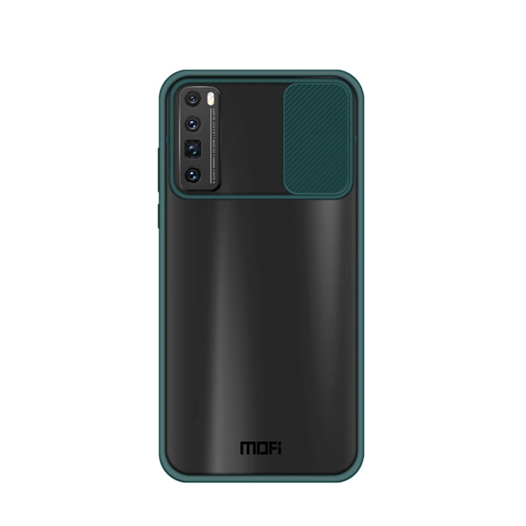 For Huawei nova 7 Pro MOFI Xing Dun Series PC + TPU Anti-peep Waterproof And Anti-drop All-inclusive Protective Shell, Translucent Frosted(Green) - Huawei Cases by MOFI | Online Shopping South Africa | PMC Jewellery