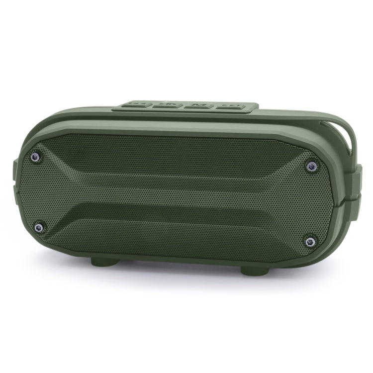 NewRixing NR-3023 Portable Stereo Wireless Bluetooth Speaker, Built-in Microphone, Support TF Card / FM(Green) - free shipping - PMC Jewellery - Order now!