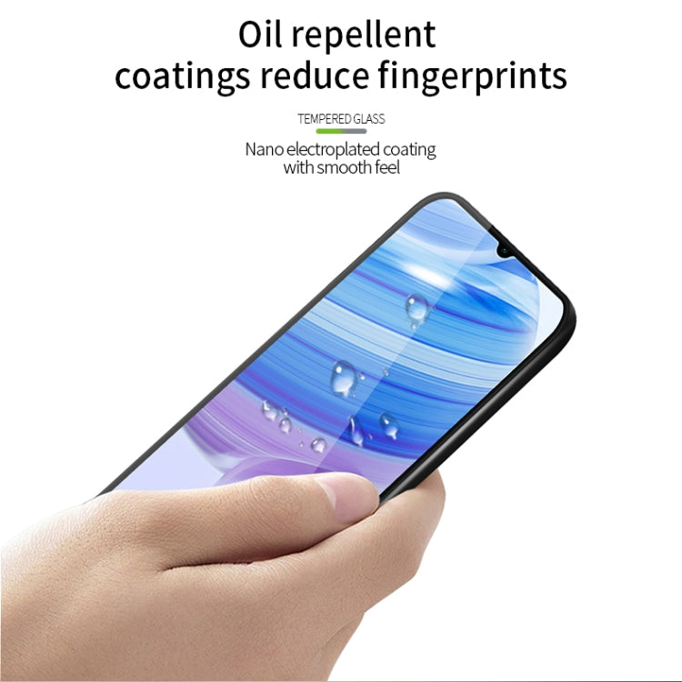 For Xiaomi Redmi 10X Pro MOFI 9H 3D Explosion-proof Curved Screen Tempered Glass Film(Black) -  by MOFI | Online Shopping South Africa | PMC TechLife