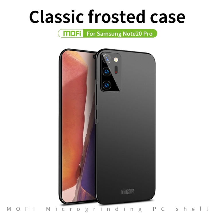 For Samsung Galaxy Note20 Ultra MOFI Frosted PC Ultra-thin Hard Case(Red) - free shipping - PMC TechLife - Order now!