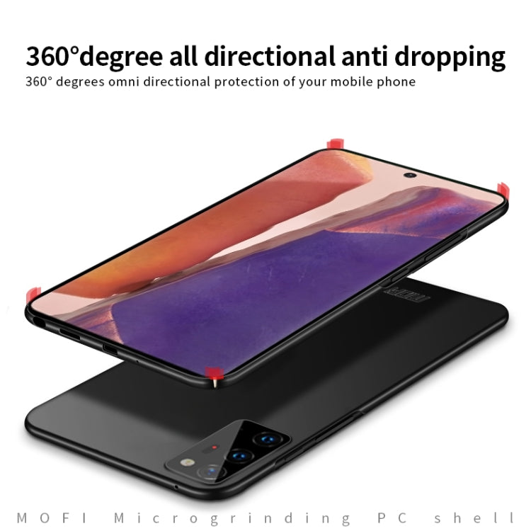 For Samsung Galaxy Note20 Ultra MOFI Frosted PC Ultra-thin Hard Case(Red) - free shipping - PMC TechLife - Order now!