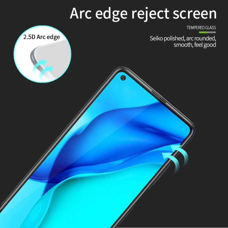 For Huawei Maimang9/Mate 40Lite MOFI 9H 2.5D Full Screen Tempered Glass Film(Black) - free shipping - PMC TechLife - Order now!