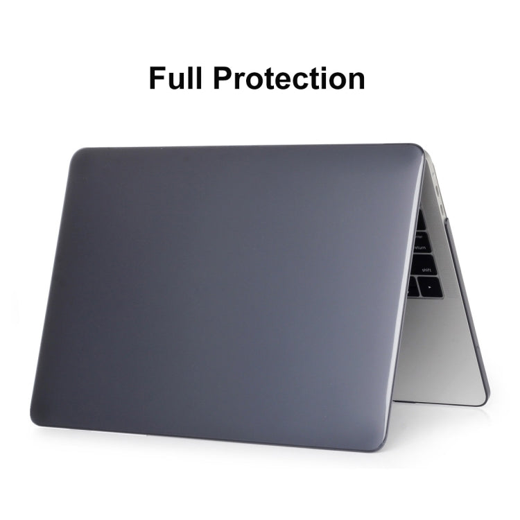 ENKAY Hat-Prince 3 in 1 For MacBook Pro 13 inch A2289 / A2251 (2020) Crystal Hard Shell Protective Case + Europe Version Ultra-thin TPU Keyboard Protector Cover + Anti-dust Plugs Set(Black) - MacBook Pro Cases by ENKAY | Online Shopping South Africa | PMC Jewellery | Buy Now Pay Later Mobicred