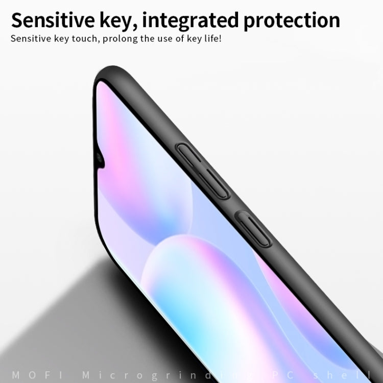 For Xiaomi Redmi 9A MOFI Frosted PC Ultra-thin Hard Case(Black) - Xiaomi Cases by MOFI | Online Shopping South Africa | PMC Jewellery