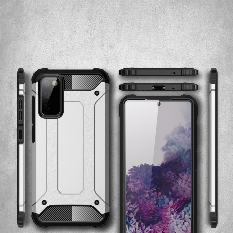 For Samsung Galaxy S20 FE 5G / S20 Lite Magic Armor TPU + PC Combination Case(Black) - Galaxy S20 FE Cases by PMC Jewellery | Online Shopping South Africa | PMC Jewellery | Buy Now Pay Later Mobicred