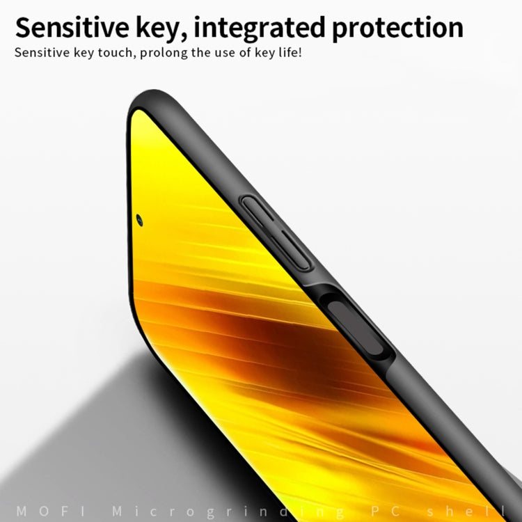 For Xiaomi POCO X3/X3 NFC MOFI Frosted PC Ultra-thin Hard Case(Gold) - free shipping - PMC TechLife - Order now!