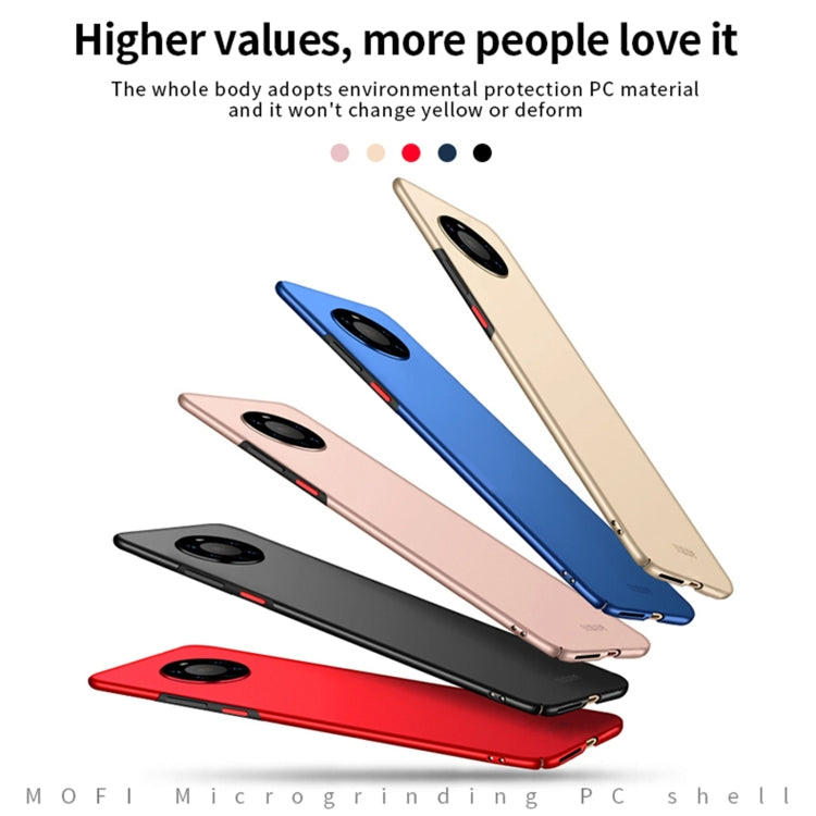For Huawei Mate 40 Pro MOFI Frosted PC Ultra-thin Hard Case(Blue) - Huawei Cases by MOFI | Online Shopping South Africa | PMC TechLife | Buy Now Pay Later Mobicred