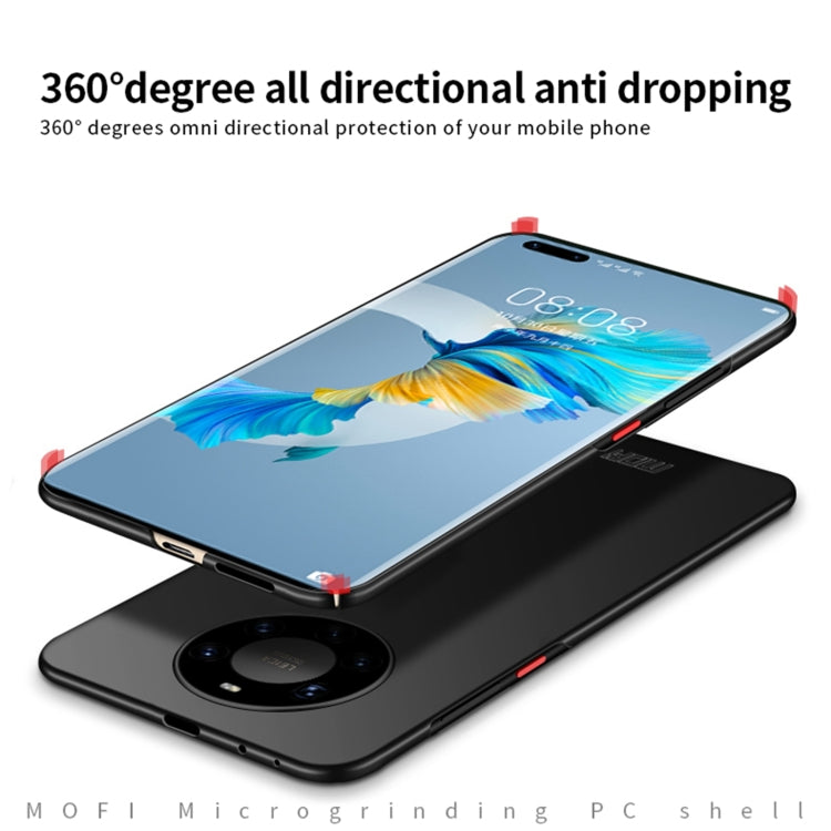 For Huawei Mate 40 Pro MOFI Frosted PC Ultra-thin Hard Case(Blue) - Huawei Cases by MOFI | Online Shopping South Africa | PMC TechLife | Buy Now Pay Later Mobicred