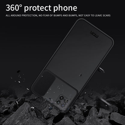 For Xiaomi Poco C3 MOFI Xing Dun Series Translucent Frosted PC + TPU Privacy Anti-glare Shockproof All-inclusive Protective Case(Black) - Xiaomi Cases by MOFI | Online Shopping South Africa | PMC Jewellery