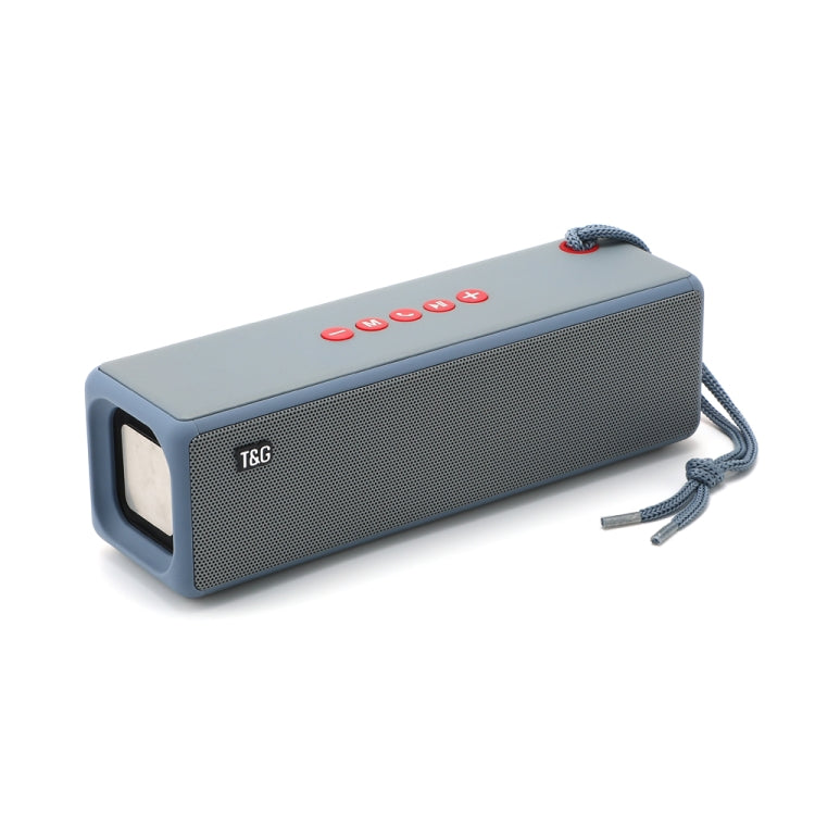 T&G TG271 TWS Subwoofer Bluetooth Speaker With Braided Rope, Support USB/AUX/TF Card/FM(Blue) - Desktop Speaker by T&G | Online Shopping South Africa | PMC Jewellery | Buy Now Pay Later Mobicred