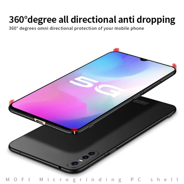 For vivo Y73s MOFI Frosted PC Ultra-thin Hard Case (Black) - vivo Cases by MOFI | Online Shopping South Africa | PMC TechLife | Buy Now Pay Later Mobicred