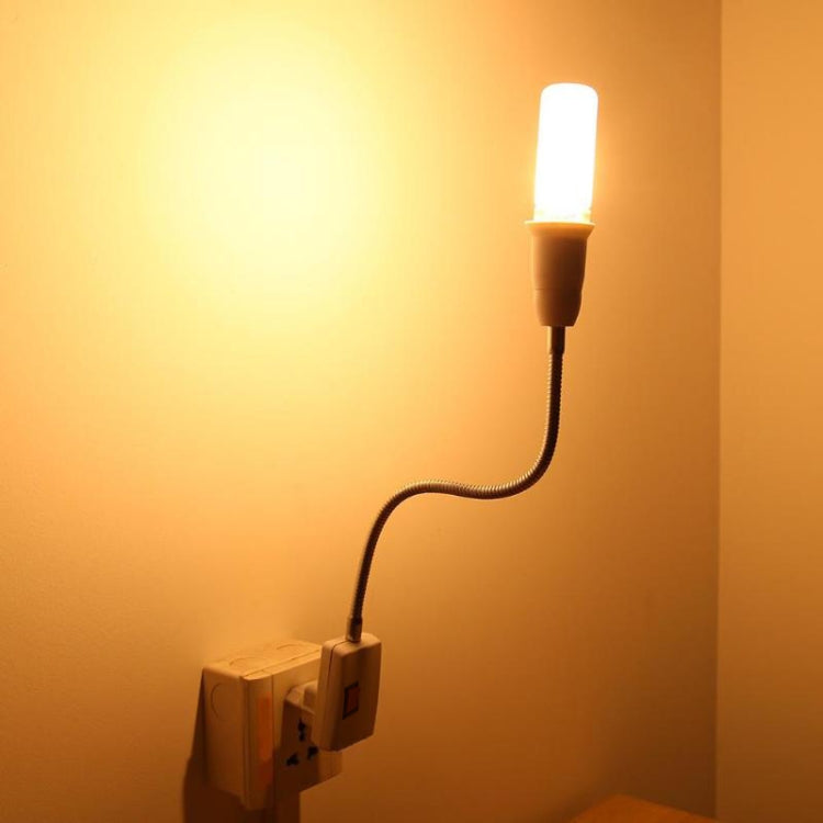 20CM AC 110-220V 6A E27 Bulb Holder Flexible Extension Converter Switch Adapter Socket(EU plug) - Lamp Holders & Bases by PMC TechLife | Online Shopping South Africa | PMC TechLife | Buy Now Pay Later Mobicred