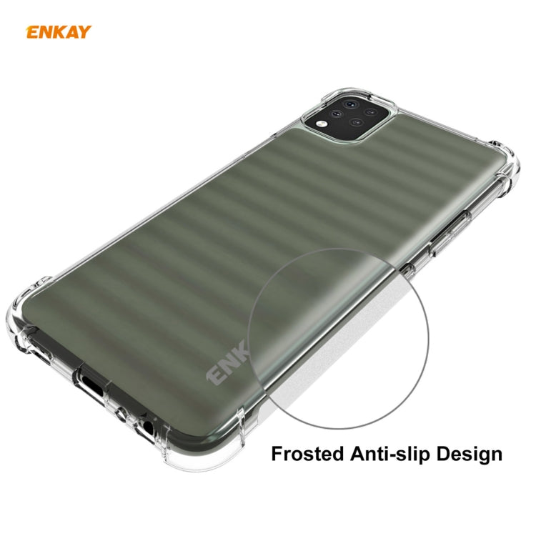 For LG K42 Hat-Prince ENKAY Clear TPU Shockproof Case Soft Anti-slip Cover - LG by ENKAY | Online Shopping South Africa | PMC Jewellery | Buy Now Pay Later Mobicred