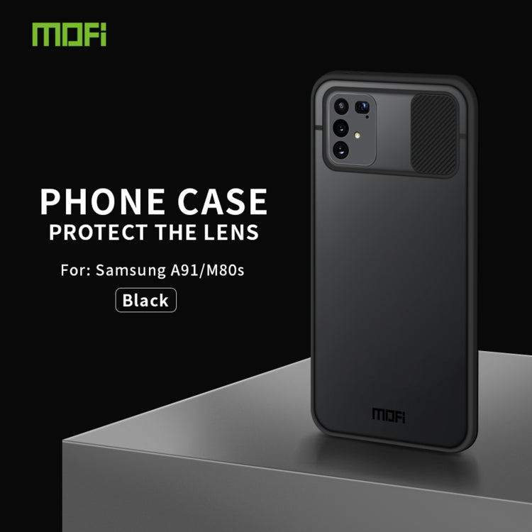 For Samsung Galaxy S10 Lite MOFI Xing Dun Series Translucent Frosted PC + TPU Privacy Anti-glare Shockproof All-inclusive Protective Case(Black) - Galaxy Phone Cases by MOFI | Online Shopping South Africa | PMC Jewellery