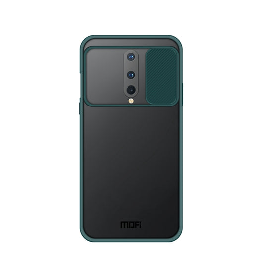 For OnePlus 8 MOFI Xing Dun Series Translucent Frosted PC + TPU Privacy Anti-glare Shockproof All-inclusive Protective Case(Green) - OnePlus Cases by MOFI | Online Shopping South Africa | PMC Jewellery