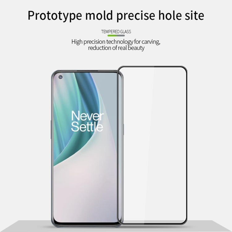 For OnePlus Nord N10 5G MOFI 9H 3D Explosion-proof Curved Screen Tempered Glass Film - OnePlus Tempered Glass by MOFI | Online Shopping South Africa | PMC Jewellery