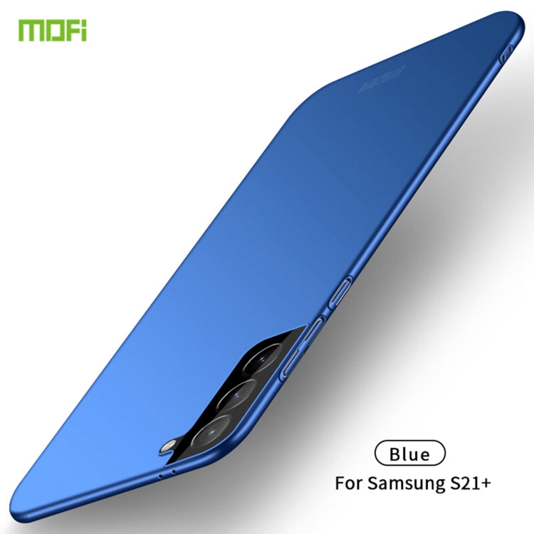 For Samsung Galaxy S21+ 5G MOFI Frosted PC Ultra-thin Hard Case(Blue) - free shipping - PMC TechLife - Order now!