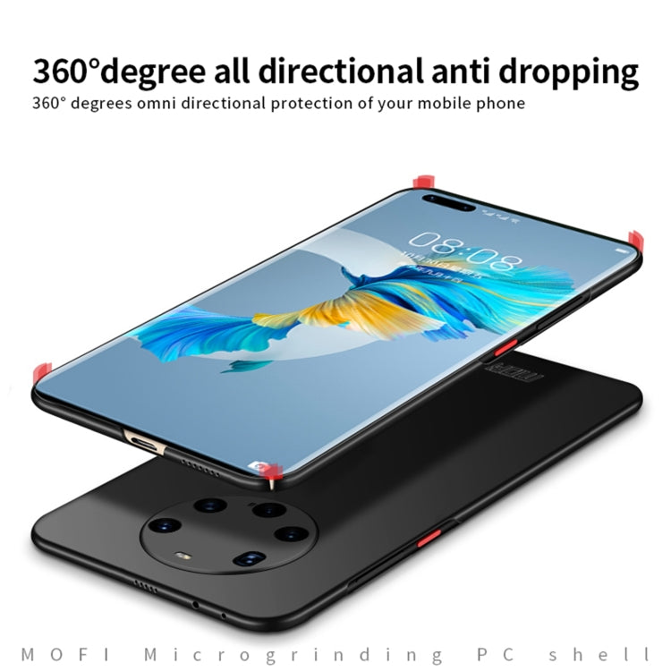 For Huawei Mate 40 Pro+ MOFI Frosted PC Ultra-thin Hard Case(Rose Gold) - Huawei Cases by MOFI | Online Shopping South Africa | PMC TechLife | Buy Now Pay Later Mobicred
