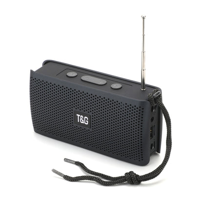 T&G TG282 Portable Bluetooth Speakers with Flashlight, Support TF Card / FM / 3.5mm AUX / U Disk / Hands-free Call(Blue) - Desktop Speaker by T&G | Online Shopping South Africa | PMC Jewellery | Buy Now Pay Later Mobicred