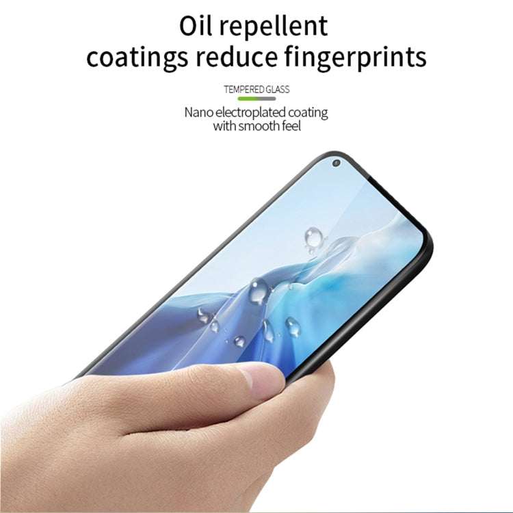 For Xiaomi Mi 11 MOFI 9H 3D Explosion Proof Hot Bending Full Screen Covered Tempered Glass Film(Black) - free shipping - PMC TechLife - Order now!