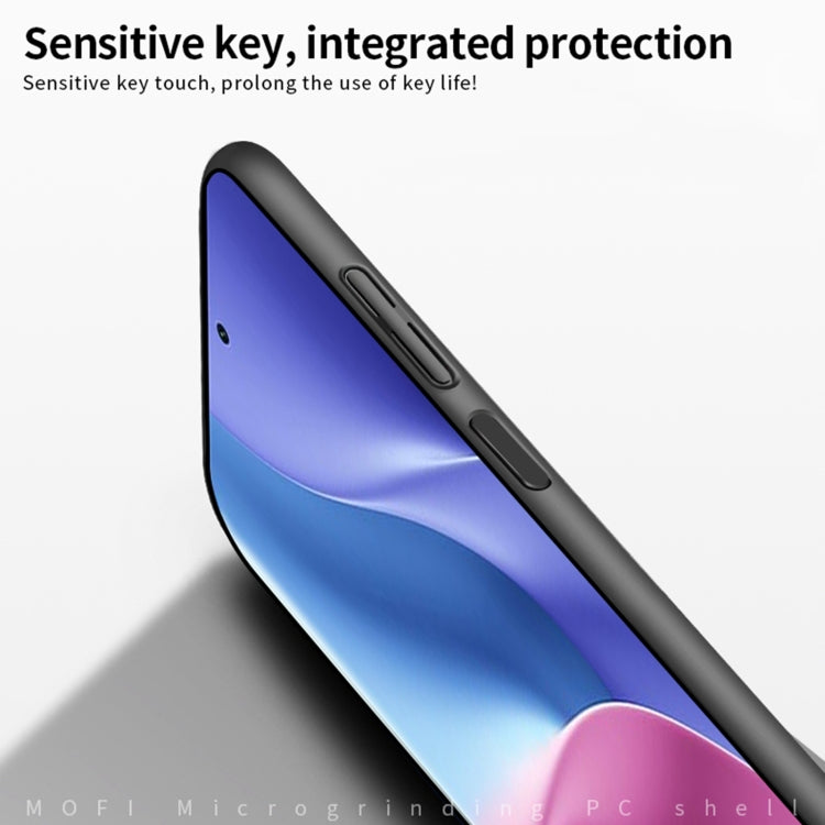 For Xiaomi Redmi K40 / K40 Pro MOFI Frosted PC Ultra-thin Hard Case(Gold) - Xiaomi Cases by MOFI | Online Shopping South Africa | PMC TechLife