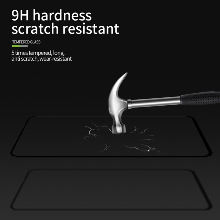 For Xiaomi Redmi Note 10 MOFI 9H 2.5D Full Screen Tempered Glass Film(Black) -  by MOFI | Online Shopping South Africa | PMC Jewellery