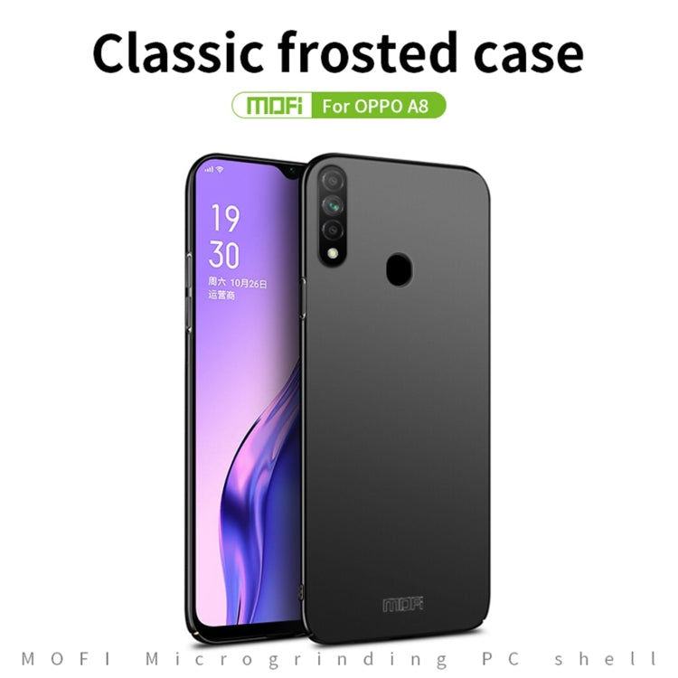 For OPPO A8 MOFI Frosted PC Ultra-thin Hard Case(Rose Gold) - free shipping - PMC TechLife - Order now!