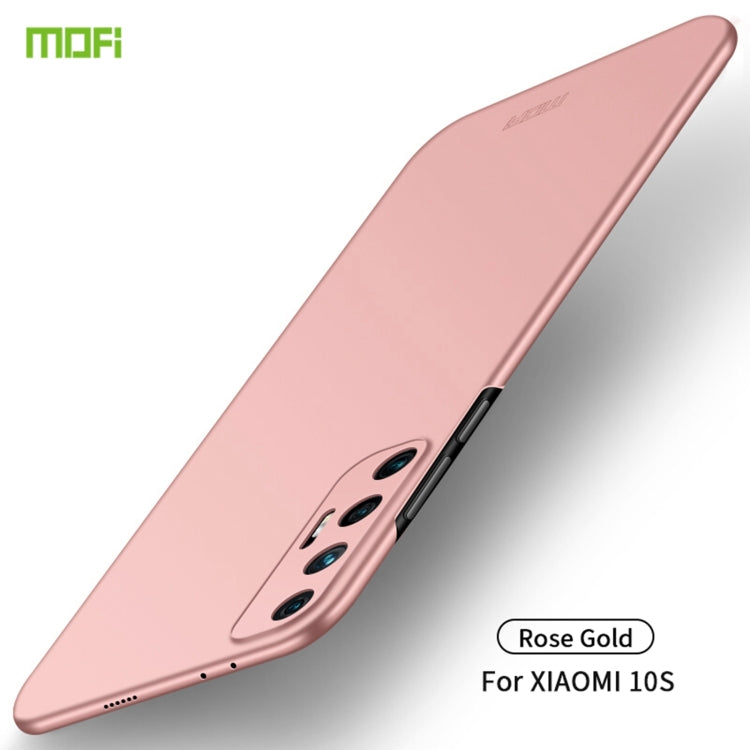 For Xiaomi Mi 10S MOFI Frosted PC Ultra-thin Hard Case(Rose Gold) - free shipping - PMC TechLife - Order now!