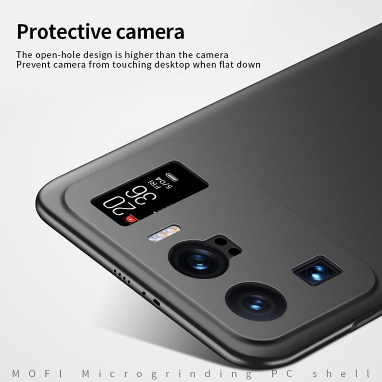 For Xiaomi Mi 11 Ultra MOFI Frosted PC Ultra-thin Hard Case(Blue) - Xiaomi Cases by MOFI | Online Shopping South Africa | PMC TechLife
