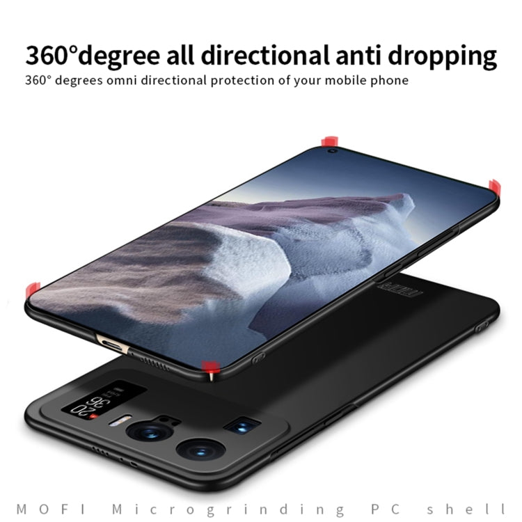 For Xiaomi Mi 11 Ultra MOFI Frosted PC Ultra-thin Hard Case(Gold) - free shipping - PMC TechLife - Order now!