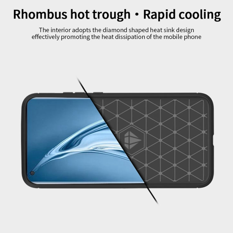 For Xiaomi Mi 10S MOFI Gentleness Series Brushed Texture Carbon Fiber Soft TPU Case(Red) - Xiaomi Cases by MOFI | Online Shopping South Africa | PMC TechLife | Buy Now Pay Later Mobicred