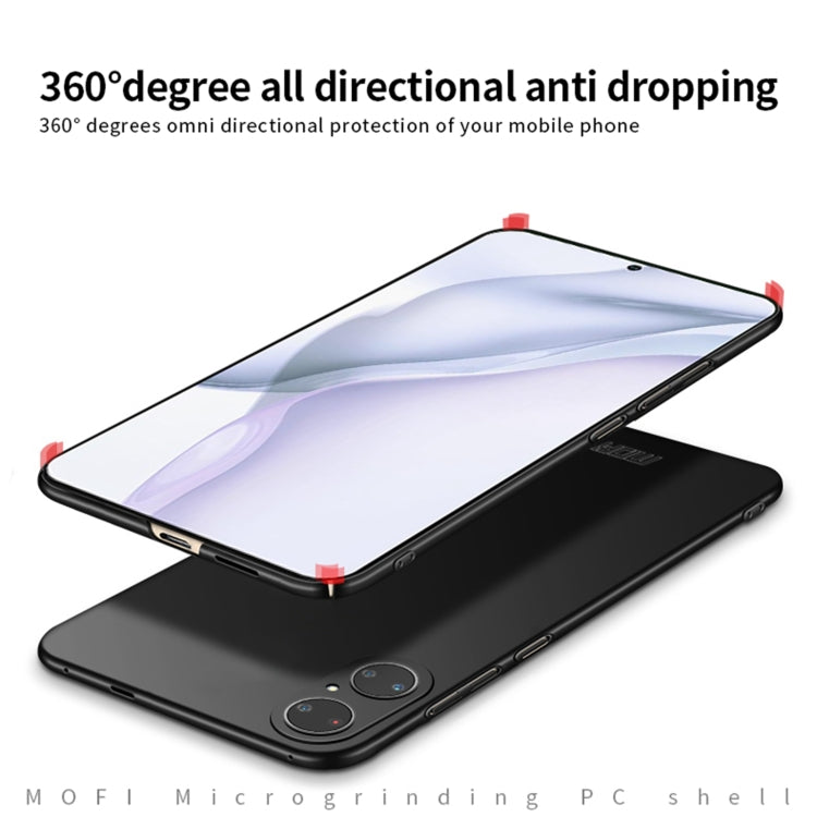 For Huawei P50 MOFI Frosted PC Ultra-thin Hard Case(Red) - Huawei Cases by MOFI | Online Shopping South Africa | PMC TechLife | Buy Now Pay Later Mobicred
