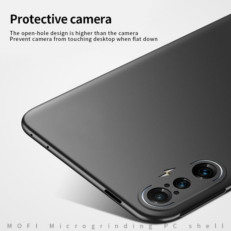For Xiaomi Redmi K40 Gaming MOFI Frosted PC Ultra-thin Hard Case(Blue) - Xiaomi Cases by MOFI | Online Shopping South Africa | PMC TechLife | Buy Now Pay Later Mobicred