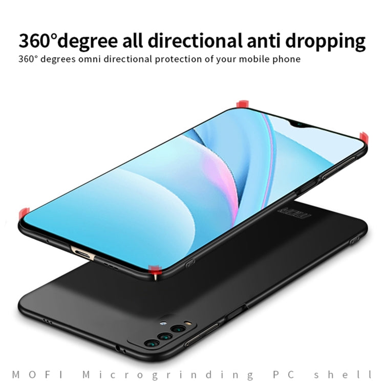 For Xiaomi Redmi 9T / Note9 4G / 9 Power MOFI Frosted PC Ultra-thin Hard Case(Blue) - Xiaomi Cases by MOFI | Online Shopping South Africa | PMC TechLife | Buy Now Pay Later Mobicred