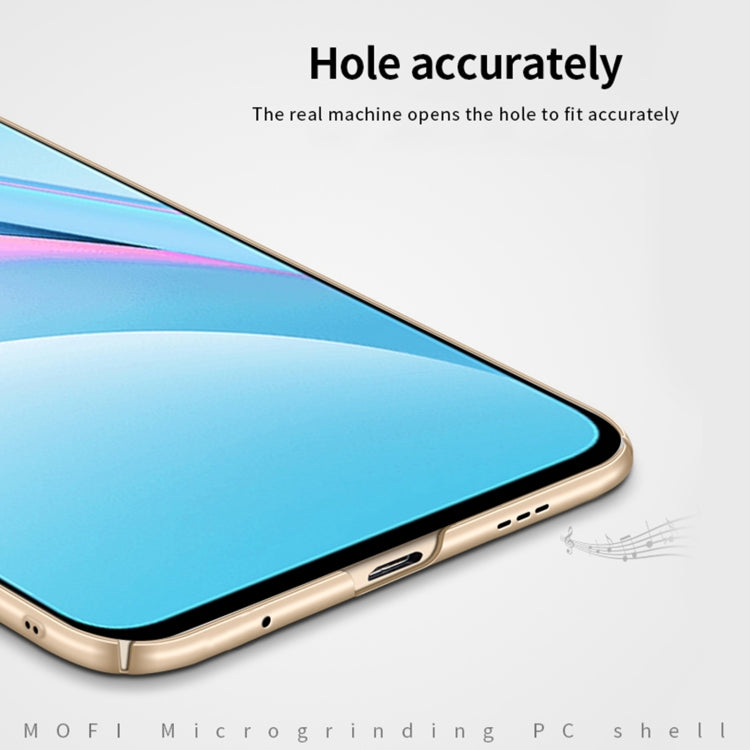 For Xiaomi Redmi 9T / Note9 4G / 9 Power MOFI Frosted PC Ultra-thin Hard Case(Blue) - Xiaomi Cases by MOFI | Online Shopping South Africa | PMC TechLife | Buy Now Pay Later Mobicred
