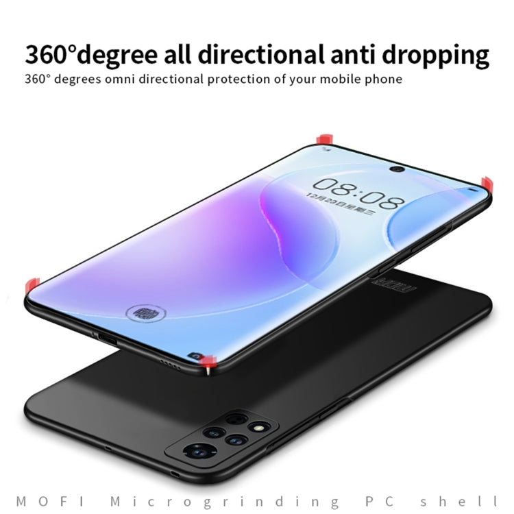For Honor V40  MOFI Frosted PC Ultra-thin Hard Case(Rose gold) - Honor Cases by MOFI | Online Shopping South Africa | PMC TechLife | Buy Now Pay Later Mobicred
