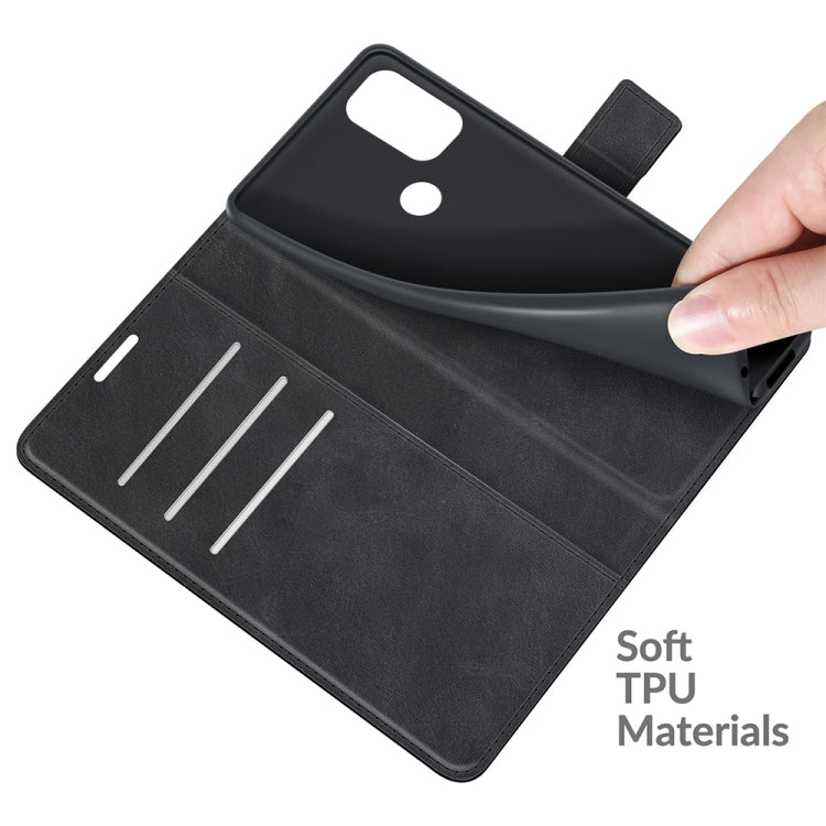 For Blackview A70 Retro Calf Pattern Buckle Horizontal Flip Leather Case with Holder & Card Slots & Wallet(Black) - More Brand by PMC TechLife | Online Shopping South Africa | PMC TechLife