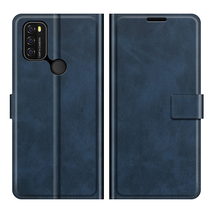 For Blackview A70 Retro Calf Pattern Buckle Horizontal Flip Leather Case with Holder & Card Slots & Wallet(Blue) - More Brand by PMC TechLife | Online Shopping South Africa | PMC TechLife | Buy Now Pay Later Mobicred