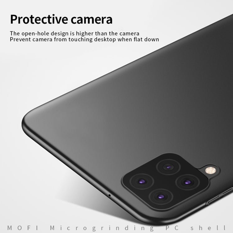 For Samsung Galaxy M12/A12 MOFI Frosted PC Ultra-thin Hard Case(Black) - Galaxy Phone Cases by MOFI | Online Shopping South Africa | PMC Jewellery