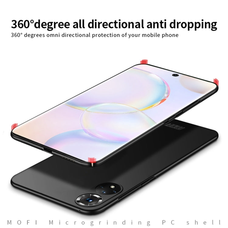 For Honor 50 Pro MOFI Frosted PC Ultra-thin Hard Case(Rose Gold) - Honor Cases by MOFI | Online Shopping South Africa | PMC TechLife | Buy Now Pay Later Mobicred