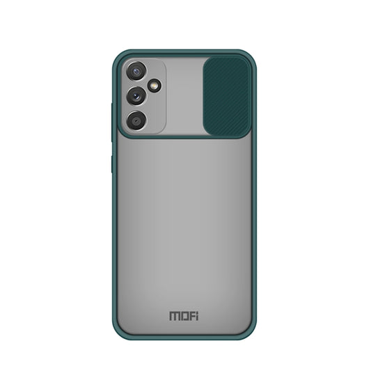 For Samsung Galaxy A82 5G MOFI Xing Dun Series Translucent Frosted PC + TPU Privacy Anti-glare Shockproof All-inclusive Protective Case(Green) - Galaxy Phone Cases by MOFI | Online Shopping South Africa | PMC Jewellery