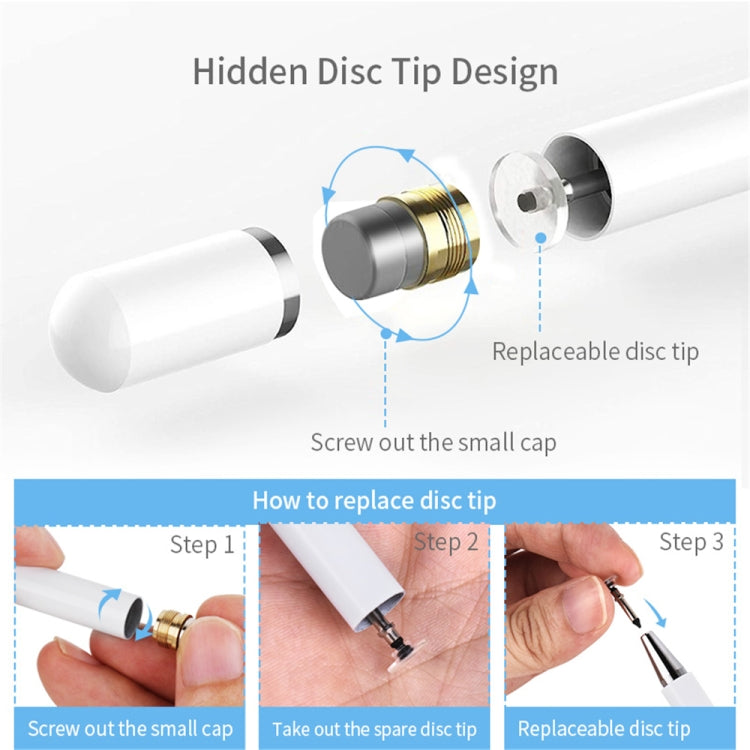 AT-23 High-precision Touch Screen Pen Stylus with 1 Pen Tip - Stylus Pen by PMc TechLife | Online Shopping South Africa | PMc TechLife | Buy Now Pay Later Mobicred