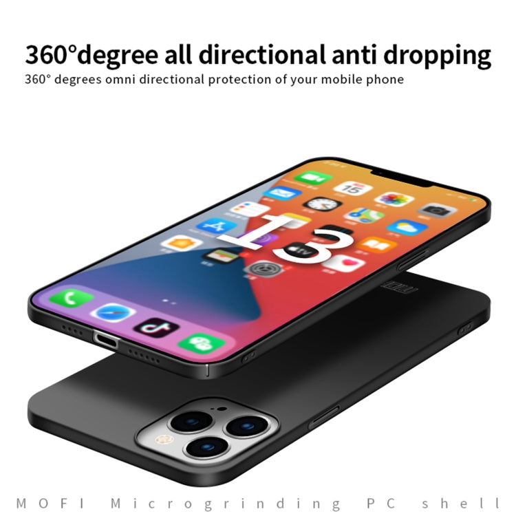 For iPhone 13 Pro Max  MOFI Frosted PC Ultra-thin Hard Case(Rose Gold) - free shipping - PMC TechLife - Order now!
