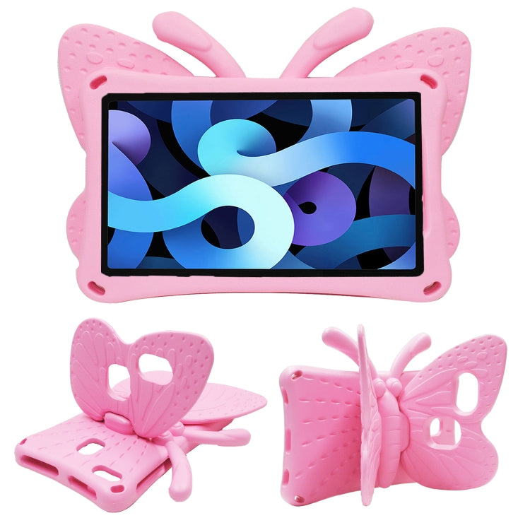 For Amazon Kindle Fire HD8 2016/2017/2018 Butterfly Bracket Style EVA Children Falling Proof Cover Protective Case(Pink) - Amazon by PMC TechLife | Online Shopping South Africa | PMC TechLife | Buy Now Pay Later Mobicred
