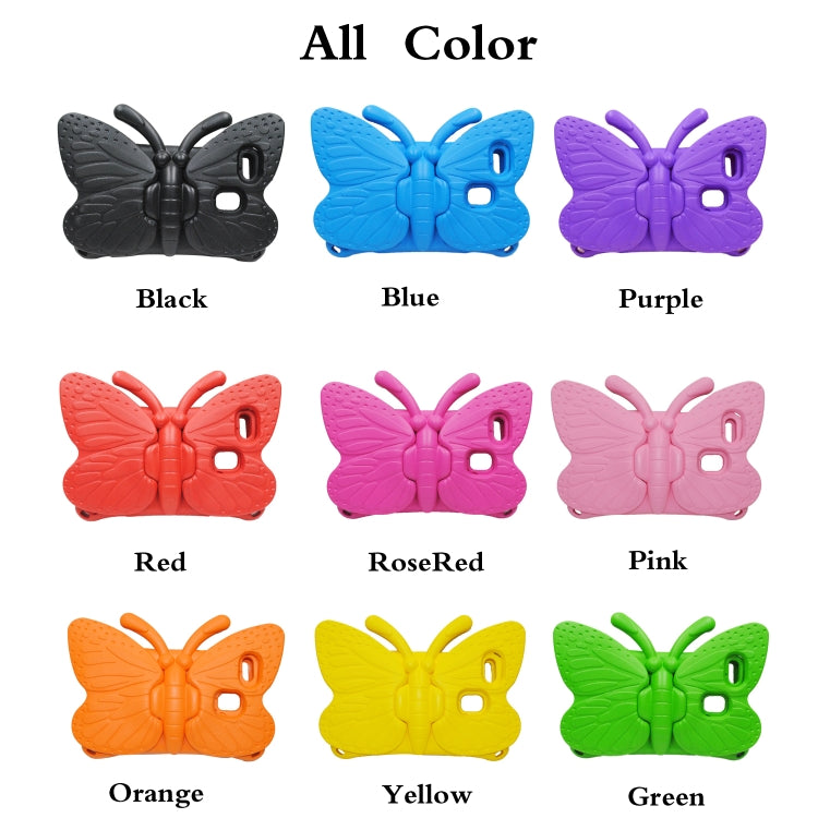 For Amazon Kindle Fire HD8 2016/2017/2018 Butterfly Bracket Style EVA Children Falling Proof Cover Protective Case(Pink) - Amazon by PMC TechLife | Online Shopping South Africa | PMC TechLife | Buy Now Pay Later Mobicred