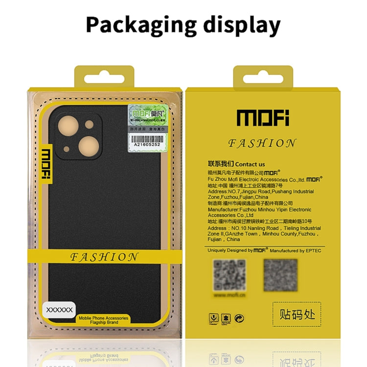 For iPhone 13 Pro Max MOFI Fandun Series Frosted PC Ultra-thin All-inclusive Protective Case (Blue) - free shipping - PMC TechLife - Order now!