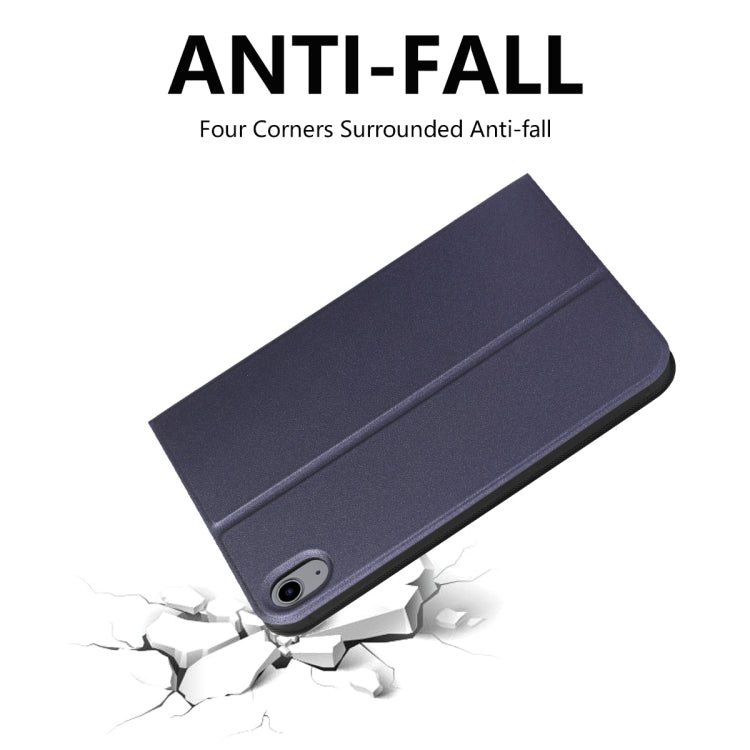 For iPad mini 2024 / mini 6 ENKAY Horizontal Flip PU Leather + TPU Smart Tablet Case with Holder & Sleep / Wake-up Function(Cyan) - free shipping - PMc TechLife - Order now!