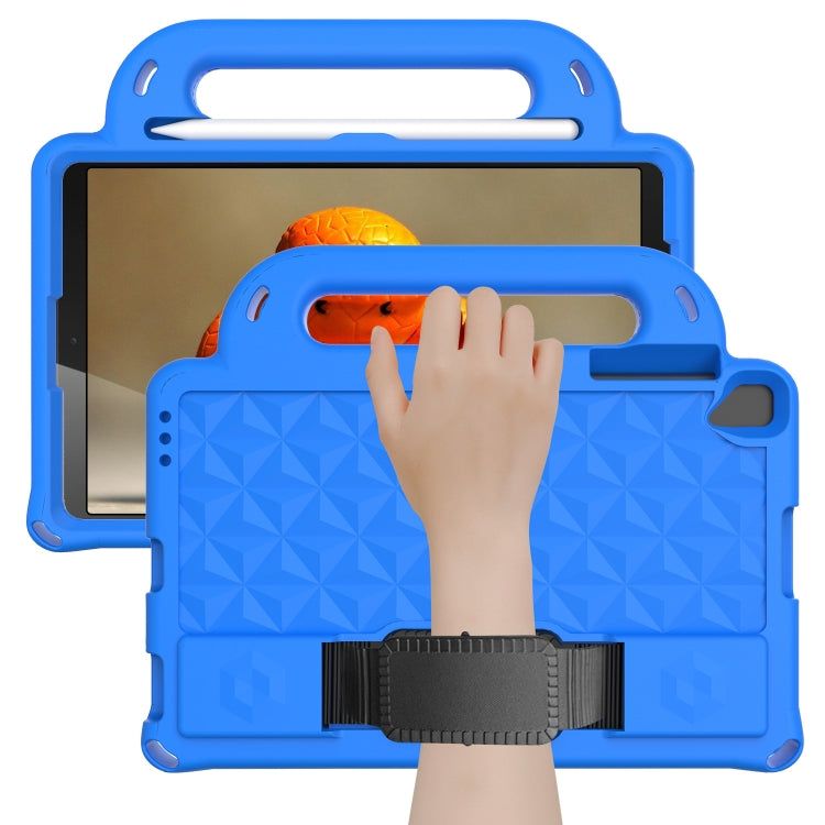 For Lenovo M10 X306X / X306F Diamond Series EVA Anti-Fall Shockproof Sleeve Protective Shell Case with Holder & Strap(Blue) - Lenovo by PMC TechLife | Online Shopping South Africa | PMC TechLife | Buy Now Pay Later Mobicred
