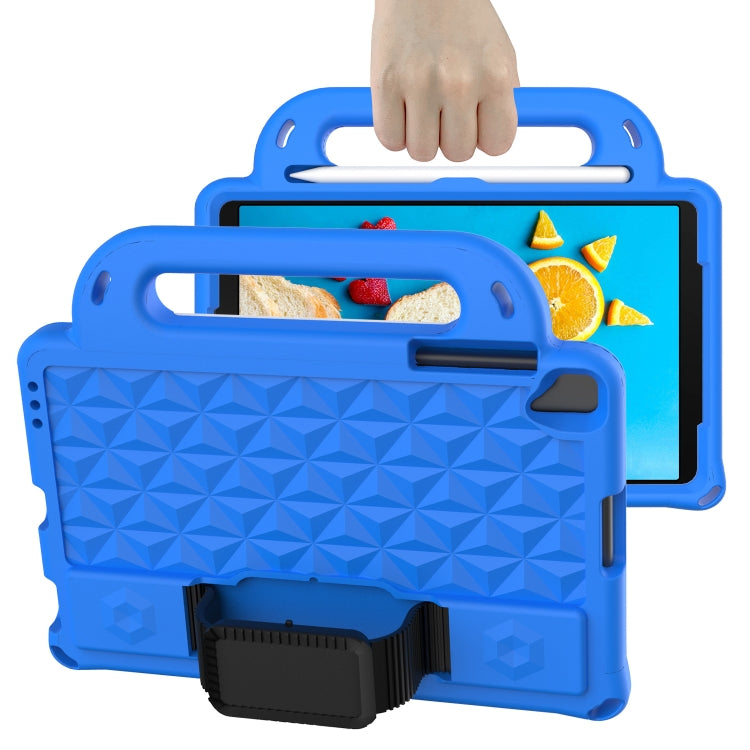 For Lenovo M10 X306X / X306F Diamond Series EVA Anti-Fall Shockproof Sleeve Protective Shell Case with Holder & Strap(Blue) - Lenovo by PMC TechLife | Online Shopping South Africa | PMC TechLife | Buy Now Pay Later Mobicred